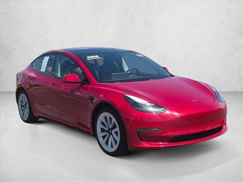 Used 2022 Tesla Model 3 Long Range AWD/4WD image 3