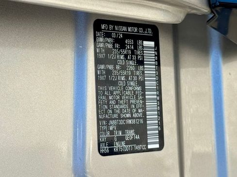 Used 2024 Nissan Rogue Platinum w/ Platinum Premium Package FWD image 20