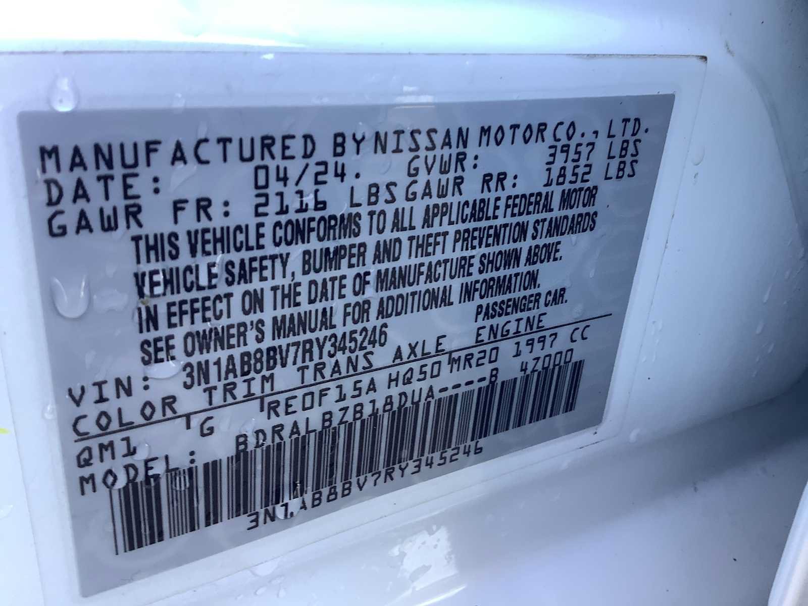 Used 2024 Nissan Sentra S FWD image 21