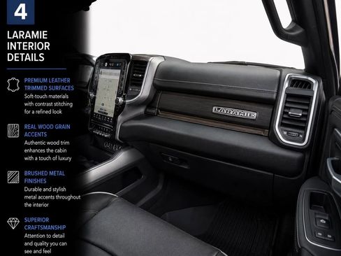 Used 2022 RAM 3500 Laramie AWD/4WD image 13