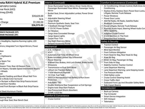 Certified 2023 Toyota RAV4 XLE Premium AWD/4WD image 2