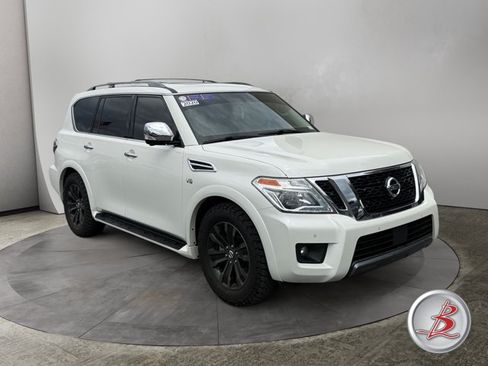 Used 2020 Nissan Armada Platinum w/ Captain's Chairs Package AWD/4WD image 1