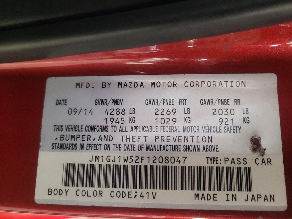 Used 2015 MAZDA MAZDA6 Grand Touring w/ GT Technology Package FWD image 33
