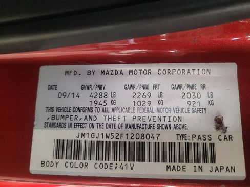 Used 2015 MAZDA MAZDA6 Grand Touring w/ GT Technology Package FWD image 33