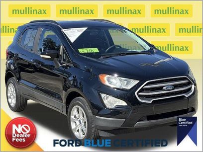 Certified 2019 Ford EcoSport SE