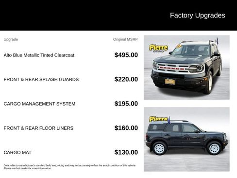Certified 2023 Ford Bronco Sport Heritage AWD/4WD image 13