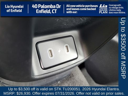 New 2026 Hyundai Elantra SEL Sport Premium FWD image 30