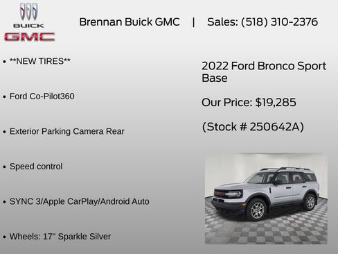 Used 2022 Ford Bronco Sport AWD/4WD image 6