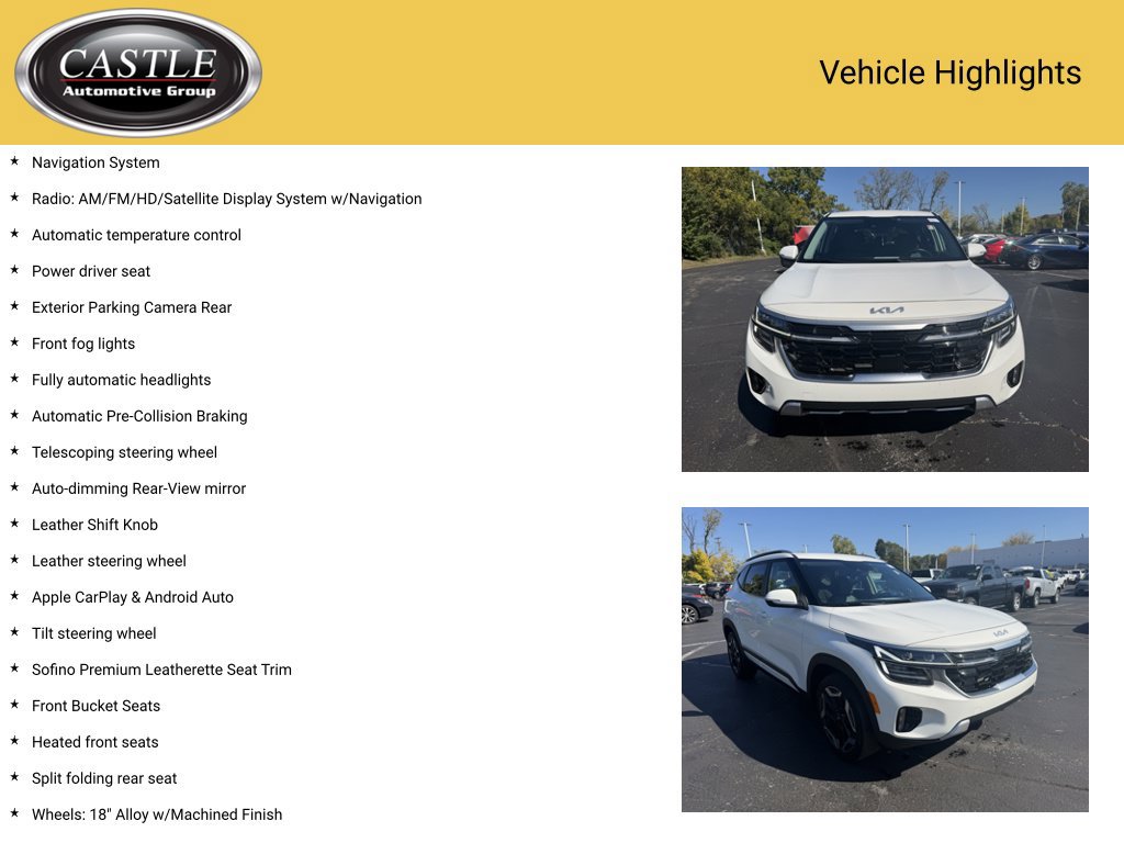 Used 2024 Kia Seltos SX AWD/4WD image 4