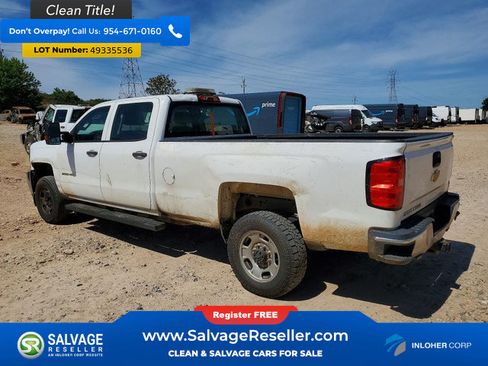 Used 2018 Chevrolet Silverado 2500 W/T w/ WT Fleet Convenience Package RWD image 3