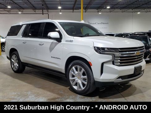 Used 2021 Chevrolet Suburban High Country w/ Premium Package RWD image 3