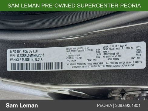 Used 2021 RAM 1500 Rebel w/ Rebel Level 2 Equipment Group image 31