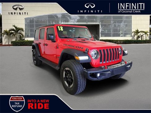 Used 2018 Jeep Wrangler Unlimited Rubicon w/ Dual Top Group image 1