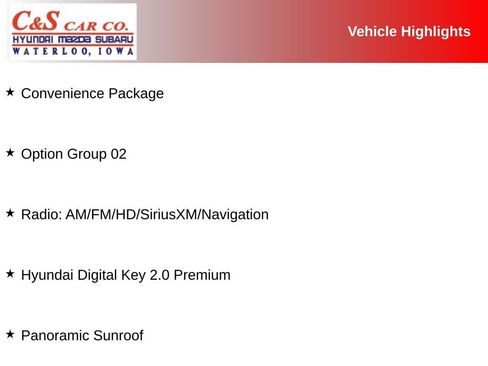 Used 2024 Hyundai Sonata SEL w/ Convenience Package FWD image 2
