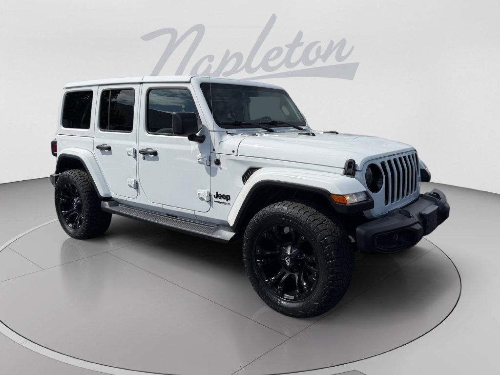 Used 2020 Jeep Wrangler Unlimited Sahara AWD/4WD image 8