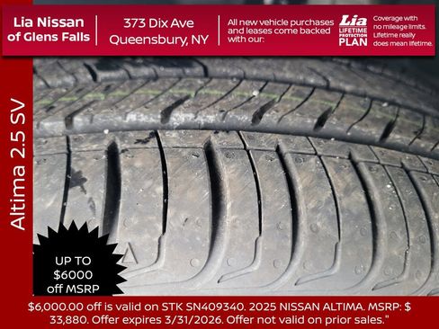 New 2025 Nissan Altima 2.5 SV w/ SV Premium Package image 11