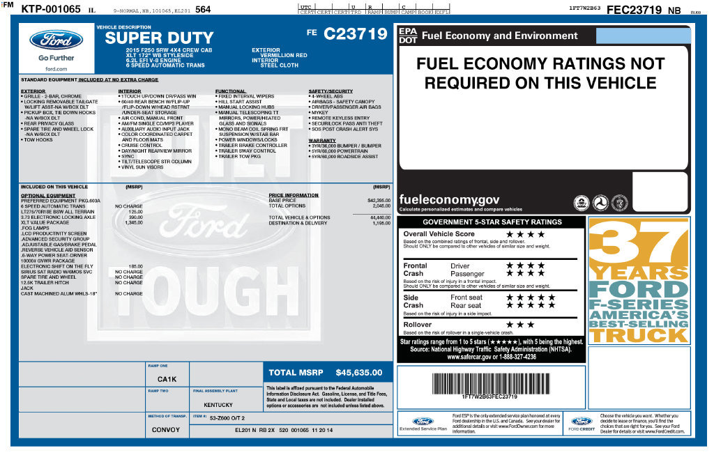 Used 2015 Ford F250 XLT w/ XLT Value Package AWD/4WD image 22