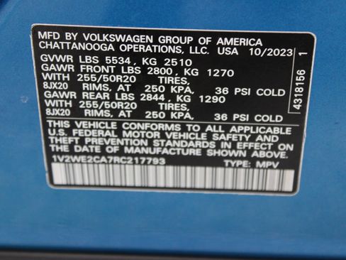 Used 2024 Volkswagen Atlas Cross Sport SE FWD image 40