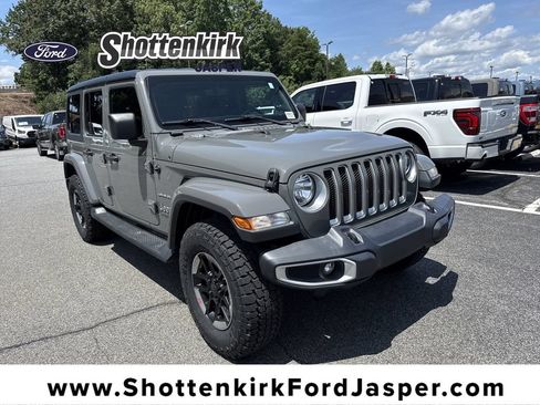 Used 2020 Jeep Wrangler Unlimited Sahara AWD/4WD image 1