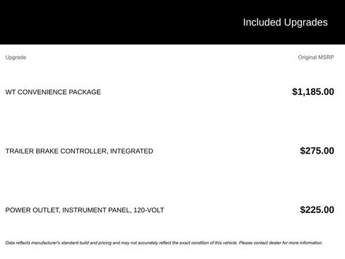 Used 2023 Chevrolet Silverado 2500 W/T w/ WT Convenience Package image 3