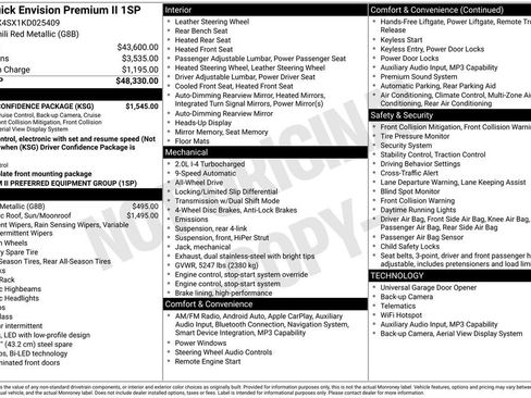 Used 2019 Buick Envision Premium w/ Driver Confidence Package image 14