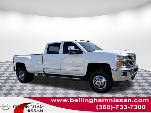 Used 2019 Chevrolet Silverado 3500 LTZ w/ Duramax Plus Package AWD/4WD image 1