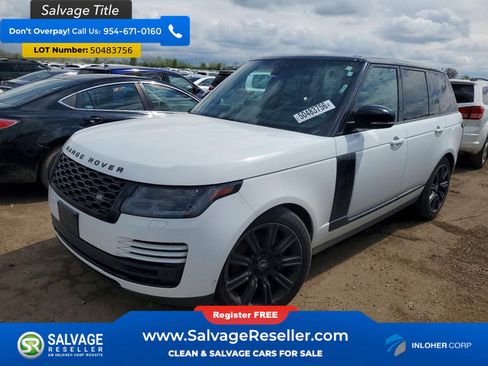 Used 2020 Land Rover Range Rover HSE AWD/4WD image 1