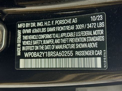 Certified 2024 Porsche Taycan 4 Cross Turismo image 31