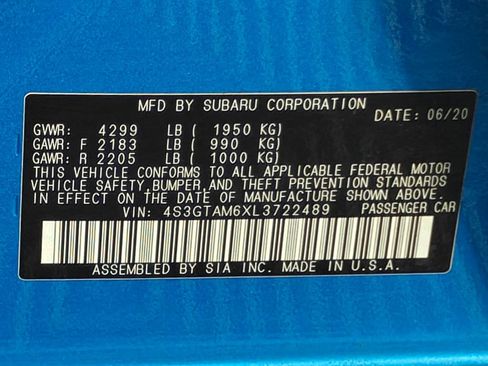 Used 2020 Subaru Impreza 2.0i Sport w/ Popular Package #2 AWD/4WD image 47