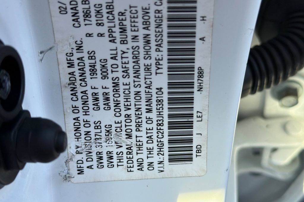 Used 2018 Honda Civic EX image 23