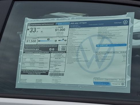 New 2026 Volkswagen Jetta Sport FWD image 19