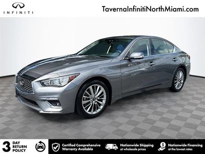 Certified 2023 INFINITI Q50 Luxe w/ Cargo Package