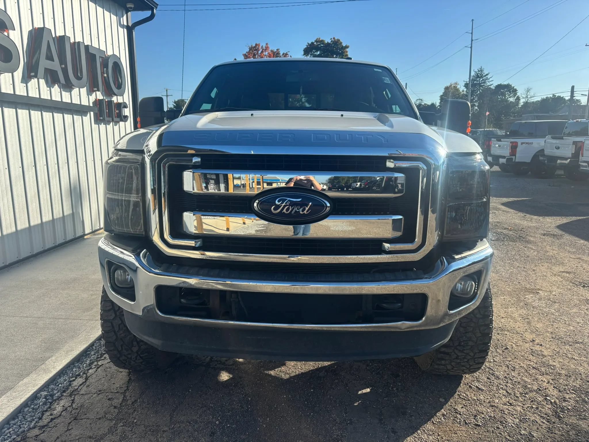 Used 2015 Ford F350 Lariat w/ Snow Plow Prep Package AWD/4WD image 12