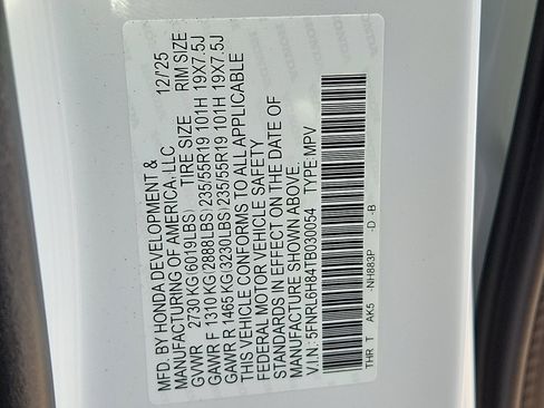 New 2026 Honda Odyssey Touring image 18