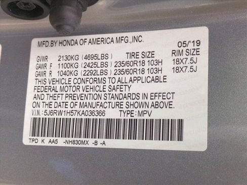 Used 2019 Honda CR-V EX image 14