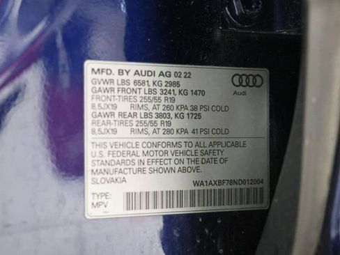 Used 2022 Audi Q7 3.0T Premium w/ Convenience Package AWD/4WD image 43