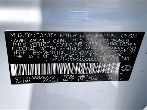 Used 2023 Lexus IS 350 F Sport w/ Memory Package AWD/4WD image 33