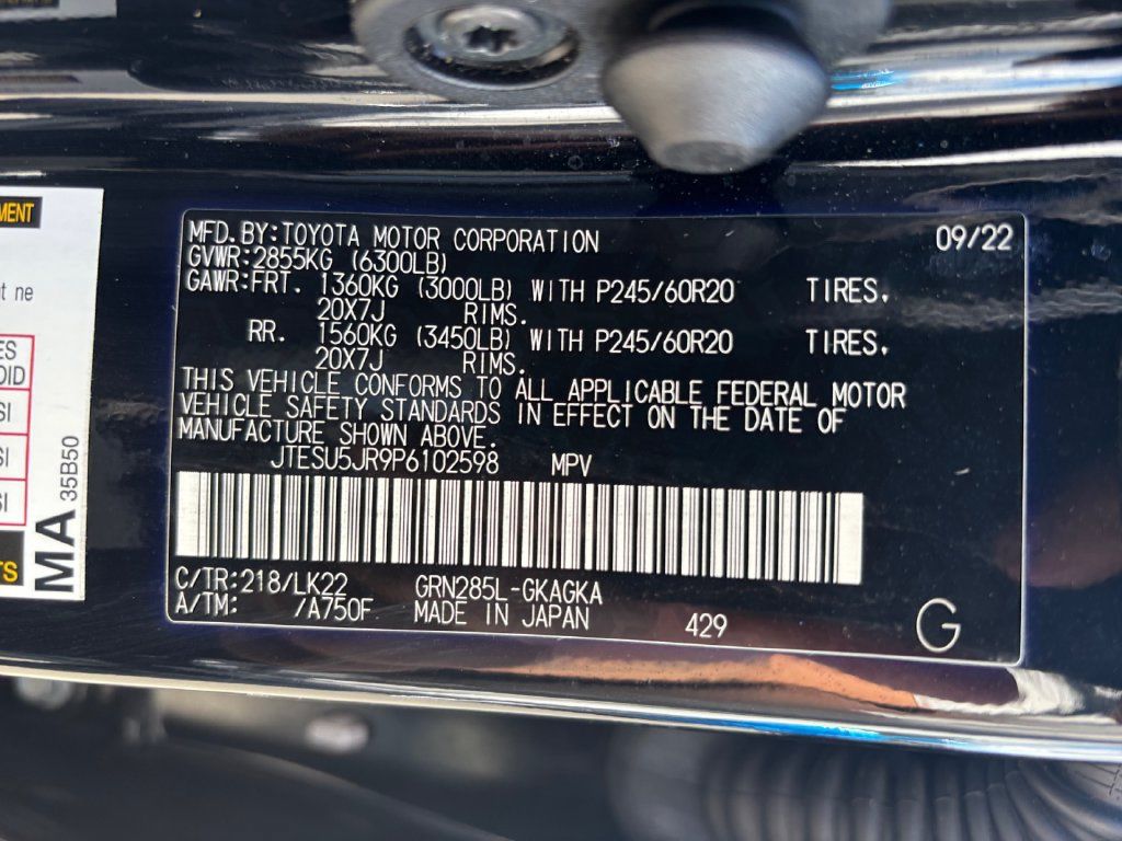 Used 2023 Toyota 4Runner TRD Sport w/ Technology Package AWD/4WD image 30