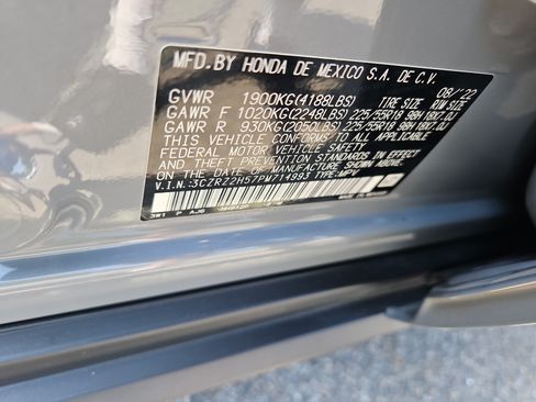 Certified 2023 Honda HR-V Sport image 7
