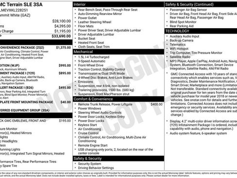 Used 2019 GMC Terrain SLE w/ Driver Convenience Package FWD image 6