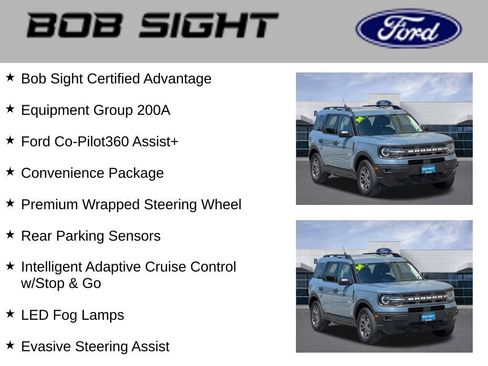 Used 2024 Ford Bronco Sport Big Bend w/ Convenience Package AWD/4WD image 3