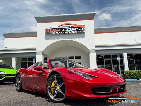 Used 2013 Ferrari 458 Spider RWD image 1