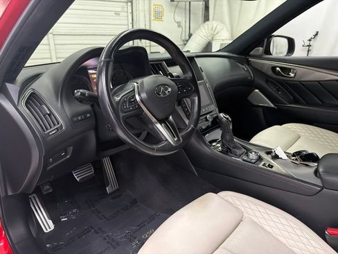 Used 2019 INFINITI Q50 Red Sport 400 w/ Sensory Package RWD image 13