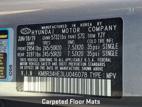 Used 2020 Hyundai Palisade SEL w/ Convenience Package FWD image 25