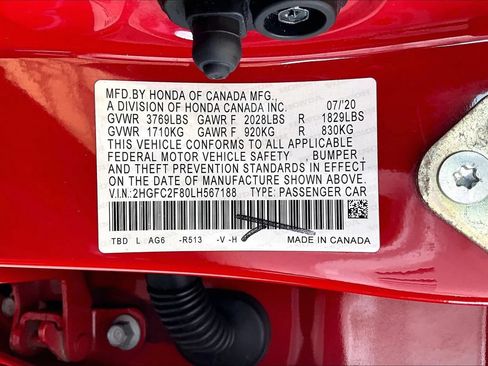 Used 2020 Honda Civic Sport image 16