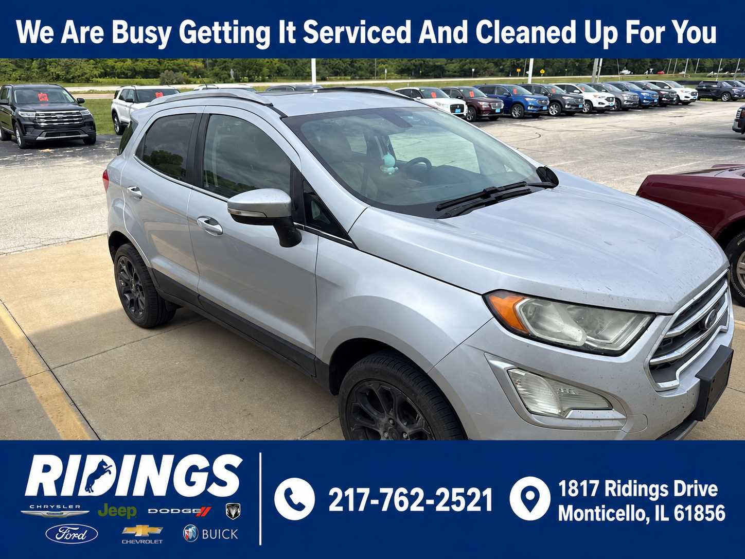 Used 2018 Ford EcoSport Titanium AWD/4WD image 1