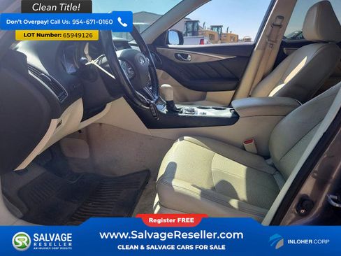 Used 2015 INFINITI Q50 Premium w/ Navigation Package AWD/4WD image 9
