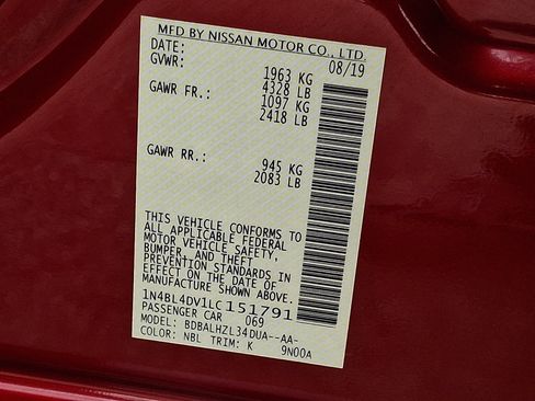 Used 2020 Nissan Altima 2.5 SV FWD image 28
