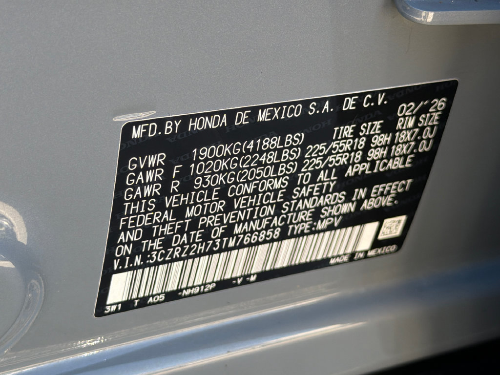 Used 2026 Honda HR-V EX-L image 17