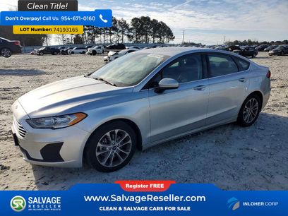 Used 2019 Ford Fusion SE
